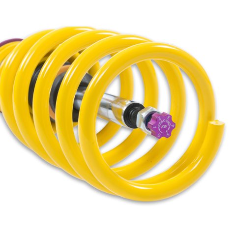 KW Variant 2 Coilover Kits 1522000Z Kits, 2, 1.2 - 2.0 in. Lowered Front, 1.2 - 2.4 in. Lowered Rear, Natural/Yellow Shocks, Yellow Springs, BMW, Kit thumbnail 7