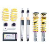 KW Variant 3 Coilover Kits 352100AV Kit, V3 fits Audi A4 (B9) Sedan 2WD w/o EDC; 50mm thumbnail 1