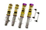 KW Variant 3 Coilover Kits for 1989-1995 MR2 - 35256004 Kits, 3, 1.2 2.3 in. Lowered Front, 1.4 2.3 in. Lowered Rear, Shocks, Yellow Powdercoated Springs, Toyota, Kit thumbnail 4