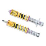 KW Variant 1 Coilover Kits 10280001 Coilovers, Front and Rear, Twin-Tube, Stainless Steel, Volkswagen Cabriolet, Kit thumbnail 7