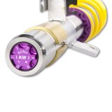 KW Variant 3 Coilover Kits 3522000E Kits, 3, 1.6 - 2.5 in. Lowered Front, 1.2 - 2.4 in. Lowered Rear, Shocks, Yellow Powdercoated Springs, BMW, Kit thumbnail 4