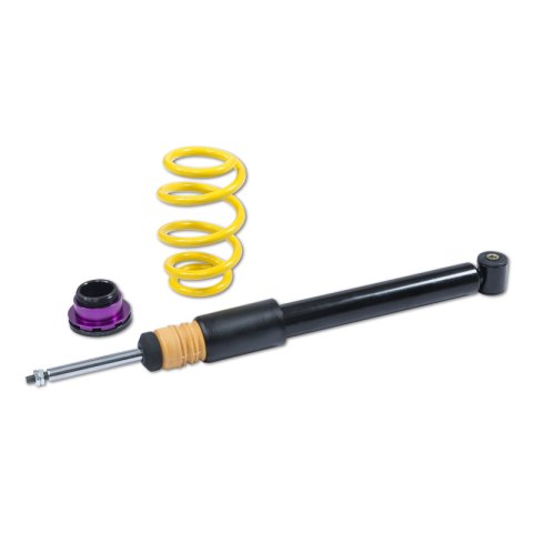 KW Variant 1 Coilover Kits 10225072 Kits, 1, 1.2 - 2.0 in. Lowered Front, 1.2 - 2.2 in. Lowered Rear, Natural/Purple Shocks, Yellow Springs, Mercedes, Kit thumbnail 9