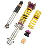 KW Club Sport Coilover Kits 35230845 Kits, Sport, 1.2 - 2.3 in. Lowered Front, 1.4 - 2.1 in. Lowered Rear, Shocks, Yellow Powdercoated Springs, Ford, Kit thumbnail 1