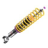 KW Variant 3 Coilover Kits for 1992-1995 CIVIC, 1993-1997 CIVIC DEL SOL - 35250002 Kits, 3, 1.7 2.9 in. Lowered Front and Rear, Shocks, Yellow Powdercoated Springs, use on Honda®, Kit thumbnail 5