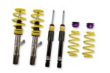 KW Variant 2 Coilover Kits 15281032 Kits, 2, 1.4 - 2.5 in. Lowered Front, 1.4 - 2.5 in. Lowered Rear, Natural/Yellow Shocks, Yellow Springs, Volkswagen, Kit thumbnail 3