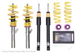 KW Street Comfort Coilover Kits 1802000S Kits, Comfort, 0.8 - 2.0 in. Lowered Front, 1.0 - 2.0 in. Lowered Rear, Natural/Black Shocks, Yellow Springs, BMW, Kit thumbnail 4