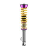 KW Variant 1 Coilover Kits 10271002 Kits, 1, 0.8 - 1.5 in. Lowered Front, 0.8 - 1.5 in. Lowered Rear, Natural/Purple Shocks, Yellow Springs, Porsche, Kit thumbnail 9