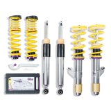 KW Variant 3 Coilover Kits 3522000J Kits, 3, 1.6 - 2.6 in. Lowered Front, 1.6 - 2.6 in. Lowered Rear, Shocks, Yellow Powdercoated Springs, BMW, Kit thumbnail 3
