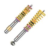 KW Variant 1 Coilover Kits 10220005 Kits, 1, 0.9 - 2.1 in. Lowered Front, 0.9 - 2.1 in. Lowered Rear, Natural/Purple Shocks, Yellow Springs, BMW, Kit thumbnail 6