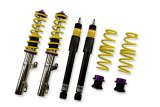 KW Street Comfort Coilover Kits 18010005 Kits, Comfort, 0.8 - 1.8 in. Lowered Front, 0.8 - 1.8 in. Lowered Rear, Natural/Black Shocks, Yellow Spring, Audi, Volkswagen, Kit thumbnail 4