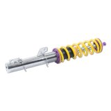 KW Street Comfort Coilover Kits 18010005 Kits, Comfort, 0.8 - 1.8 in. Lowered Front, 0.8 - 1.8 in. Lowered Rear, Natural/Black Shocks, Yellow Spring, Audi, Volkswagen, Kit thumbnail 6