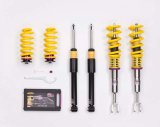 KW Variant 1 Coilover Kits 10210065 Kits, 1, 0.4 - 1.5 in. Lowered Front, 0.4 - 1.5 in. Lowered Rear, Natural/Purple Shocks, Yellow Springs, Audi, Kit thumbnail 4