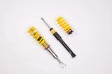KW Variant 1 Coilover Kits 10210065 Kits, 1, 0.4 - 1.5 in. Lowered Front, 0.4 - 1.5 in. Lowered Rear, Natural/Purple Shocks, Yellow Springs, Audi, Kit thumbnail 5