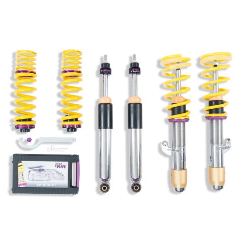 KW Variant 3 Coilover Kits for 2016-2021 M2 - 352200BH Kit, 3, Twin-tube Shocks, Front/Rear, BMW, Kit thumbnail 2