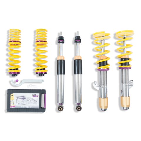 KW Variant 3 Coilover Kits for 2016-2021 M2 - 352200BH Kit, 3, Twin-tube Shocks, Front/Rear, BMW, Kit thumbnail 3