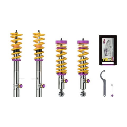 KW Variant 4 Coilover Kits 3A7200CR Kti V4 Bundle BMW X5 M (F95) X6 M (F96); thumbnail 3