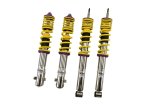 KW Variant 1 Coilover Kits 10280005 Kits, 1, 1.7 - 3.3 in. Lowered Front and Rear, Natural/Purple Shocks, Yellow Powdercoated Springs, Volkswagen, Kit thumbnail 2