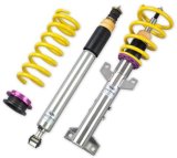 KW Variant 3 Coilover Kits 35225013 Kits, 3, 0.8 - 1.8 in. Lowered Front and Rear, Shocks, Yellow Powdercoated Springs, Mercedes-Benz, Kit thumbnail 2