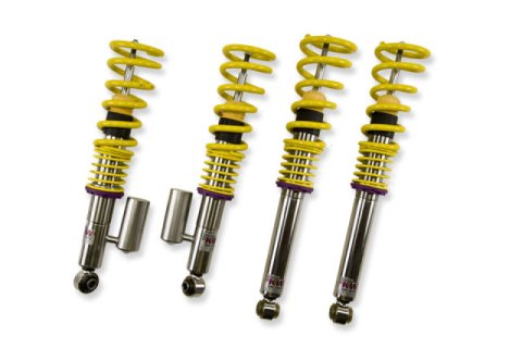 KW Variant 3 Coilover Kits for 2002-2005 THUNDERBIRD - 35230030 Kits, 3, 1.4 2.5 in. Lowered Front and Rear, Shocks, Yellow Powdercoated Springs, Ford, Kit thumbnail 1