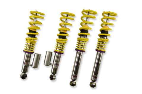 KW Variant 3 Coilover Kits for 2002-2005 THUNDERBIRD - 35230030 Kits, 3, 1.4 2.5 in. Lowered Front and Rear, Shocks, Yellow Powdercoated Springs, Ford, Kit thumbnail 2