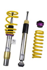 KW Variant 3 Coilover Kits 35220057 Coilovers, Front and Rear, Twin-Tube, Stainless Steel, BMW M3, with Electronic Suspension, Kit thumbnail 2