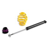 KW Variant 1 Coilover Kits 10220011 Kits, 1, 1.5 - 3.1 in. Lowered Front, 1.2 - 2.3 in. Lowered Rear, Natural/Purple Shocks, Yellow Powdercoated Springs, BMW, Kit thumbnail 9