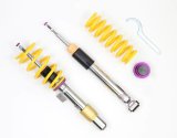 KW Variant 3 Coilover Kits 35220095 Kits, 3, 0.4 - 1.4 in. Lowered Front, 0.2 - 1.0 in. Lowered Rear, Shocks, Yellow Powdercoated Springs, BMW, Kit thumbnail 4