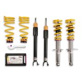 KW Variant 1 Coilover Kits for 2009-2020 370Z - 10285007 Kits, 1, 0.6 2.0 in. Lowered Front, 0.4 1.8 in. Lowered Rear, Natural/Purple Shocks, Yellow Springs, Nissan, Kit thumbnail 3