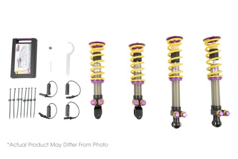 KW Variant 5 Coilover Kits 30961033 Kits, , With Nose Lift, Without Magnetic Ride, 0.8-1.6 in. Lowered Front/Rear, Adjustable Valving, Steel, Zinc, Chevrolet, Kit thumbnail 5