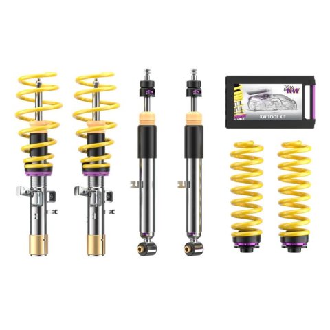 KW Suspensions Coilover Kits 35208200BZ V3 Leveling Bundle, BMW 5 Series (G30) Sedan AWD; with EDC; except plug-in hybrid thumbnail 6