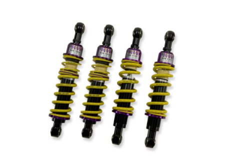 KW Variant 2 Coilover Kits for 2005-2011 ELISE - 15269501 Springs/Struts, 2, Natural/Yellow, Front and Rear, Lotus, Elise, L4, Kit thumbnail 2
