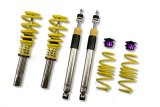KW Variant 3 Coilover Kits 35210075 Kits, 3, 0.8 - 1.5 in. Lowered Front, 0.4 - 1.5 in. Lowered Rear, Shocks, Yellow Powdercoated Springs, Audi, Kit thumbnail 4