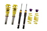 KW Variant 1 Coilover Kits 10210075 Kits, 1, 0.8 - 1.5 in. Lowered Front, 0.4 - 1.5 in. Lowered Rear, Natural/Purple Shocks, Yellow Springs, Audi, Kit thumbnail 5