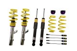 KW Variant 1 Coilover Kits 10210092 Kits, 1, 1.4 - 2.6 in. Lowered Front, 1.4 - 2.6 in. Lowered Rear, Natural/Purple Shocks, Yellow Springs, Audi, Volkswagen, Kit thumbnail 2