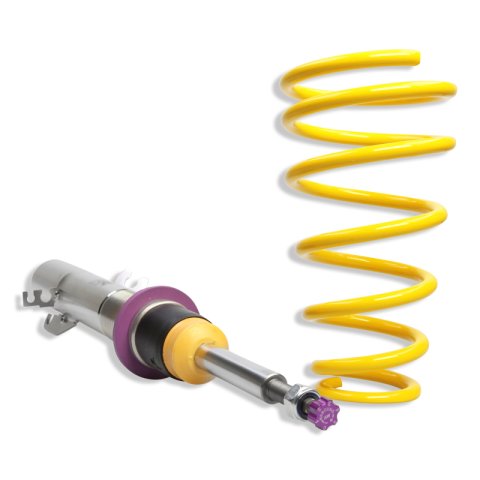KW Variant 3 Coilover Kits 35220096 Kits, 3, 1.0 - 2.4 in. Lowered Front, 1.0 - 2.0 in. Lowered Rear, Shocks, Yellow Powdercoated Springs, MINI, Kit thumbnail 9