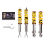 KW Variant 1 Coilover Kits 10265006 Kits, 1, 0.9 - 2.0 in. Lowered Front, 0.9 - 2.0 in. Lowered Rear, Natural/Purple Shocks, Yellow Springs, Mitsubishi, Kit thumbnail 2
