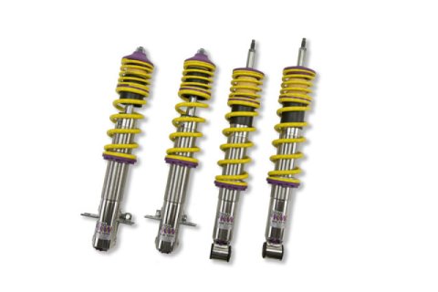 KW Variant 3 Coilover Kits 35280001 Coilovers, Front and Rear, Twin-Tube, Stainless Steel, Volkswagen Cabriolet, Kit thumbnail 2