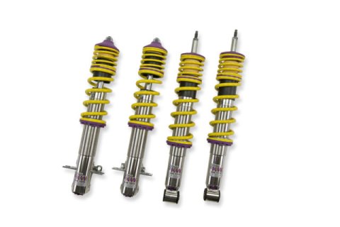 KW Variant 3 Coilover Kits 35280001 Coilovers, Front and Rear, Twin-Tube, Stainless Steel, Volkswagen Cabriolet, Kit thumbnail 3