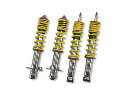 KW Variant 3 Coilover Kits 35280001 Coilovers, Front and Rear, Twin-Tube, Stainless Steel, Volkswagen Cabriolet, Kit thumbnail 4