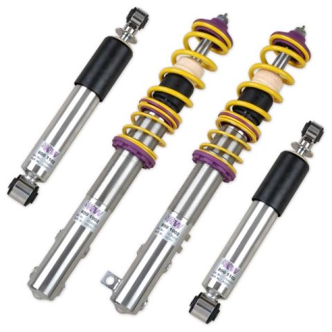 KW Variant 2 Coilover Kits for 1971-1979 BEETLE - 15280050 Springs/Struts, 2, Natural/Yellow, Front and Rear, Volkswagen, Beetle, H4, Kit thumbnail 2