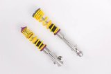 KW Variant 1 Coilover Kits 10245013 Kits, 1, 1.2 - 2.1 in. Lowered Front, 0.9 - 1.8 in. Lowered Rear, Natural/Purple Shocks, Yellow Springs, Subaru, Kit thumbnail 4