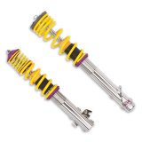 KW Variant 1 Coilover Kits 10245013 Kits, 1, 1.2 - 2.1 in. Lowered Front, 0.9 - 1.8 in. Lowered Rear, Natural/Purple Shocks, Yellow Springs, Subaru, Kit thumbnail 7