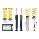 KW Street Comfort Coilover Kits 1802000F Kits, Comfort, 0.6 - 1.6 in. Lowered Front, 0.8 - 1.8 in. Lowered Rear, Natural/Black Shocks, Yellow Springs, BMW, Kit thumbnail 2