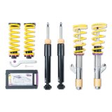 KW Street Comfort Coilover Kits 1802000F Kits, Comfort, 0.6 - 1.6 in. Lowered Front, 0.8 - 1.8 in. Lowered Rear, Natural/Black Shocks, Yellow Springs, BMW, Kit thumbnail 3