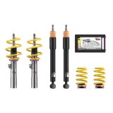 KW Variant 1 Coilover Kits 102200AT Kits, 1, 1.0 - 2.0 in. Lowered Front, 1.2 - 2.2 in. Lowered Rear, Natural/Purple Shocks, Yellow Springs, MINI, Kit thumbnail 2