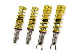 KW Variant 3 Coilover Kits for 1988-1991 CIVIC, CRX - 35250001 Kits, 3, 2.1 3.3 in. Lowered Front and Rear, Shocks, Yellow Powdercoated Springs, use on Honda®, Kit thumbnail 4