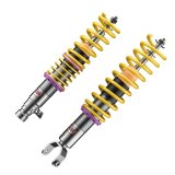 KW Variant 3 Coilover Kits for 1988-1991 CIVIC, CRX - 35250001 Kits, 3, 2.1 3.3 in. Lowered Front and Rear, Shocks, Yellow Powdercoated Springs, use on Honda®, Kit thumbnail 6