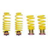 KW HAS Coilover Kits 25310075 Kits, HAS, 0.6 - 1.8 in. Lowered Front, 0.6 - 1.6 in. Lowered Rear, Yellow Powdercoated Springs, Audi, Kit thumbnail 7