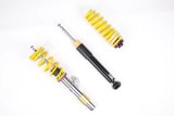 KW Variant 2 Coilover Kits 1522000D Kits, 2, 1.6 - 2.5 in. Lowered Front, 1.2 - 2.4 in. Lowered Rear, Natural/Yellow Shocks, Yellow Springs, BMW, Kit thumbnail 6