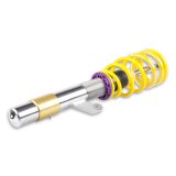 KW Variant 2 Coilover Kits 1522000D Kits, 2, 1.6 - 2.5 in. Lowered Front, 1.2 - 2.4 in. Lowered Rear, Natural/Yellow Shocks, Yellow Springs, BMW, Kit thumbnail 9
